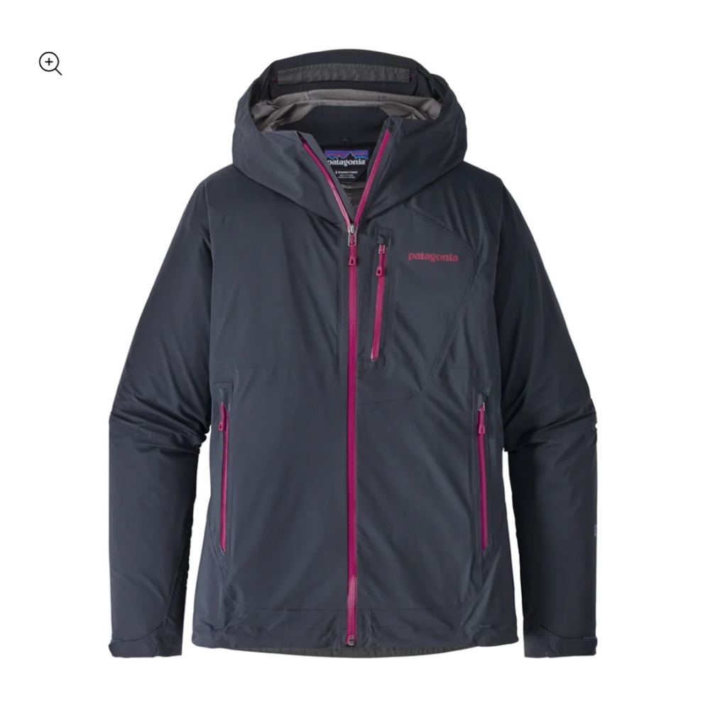 Patagonia H2No Rainshadow Waterproof Shell Rain Jacket Blue Women’s Small